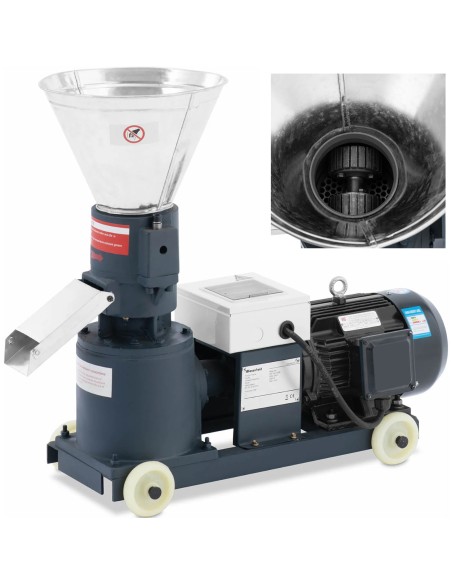 Granulių mašinos granuliatorius Granulių mašinos pjuvenų padavimas 2200 W 400 V 100 kg/ h sk. 120 mm
 
Granulių mašinos granuliatorius Granulių mašinos pjuvenų padavimas 2200 W 400 V 100 kg/ h sk. 120 mm
