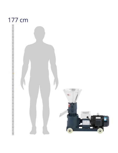 Granulių mašinos granuliatorius Granulių mašinos pjuvenų padavimas 2200 W 400 V 100 kg/ h sk. 120 mm
 
Granulių mašinos granuliatorius Granulių mašinos pjuvenų padavimas 2200 W 400 V 100 kg/ h sk. 120 mm