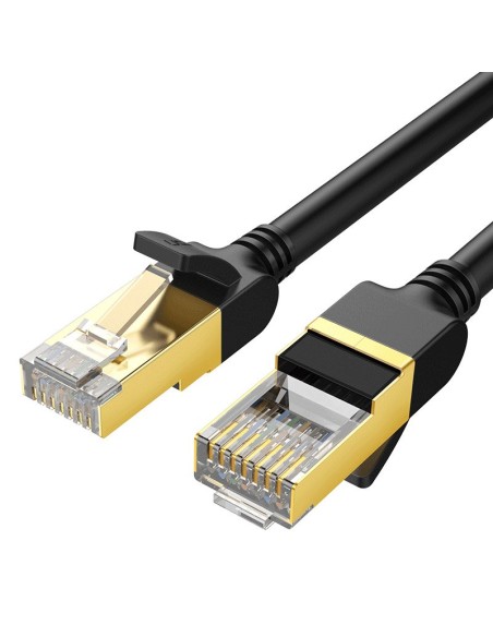 
Kabelio tinklo pataisos laidas LAN RJ45 Cat 7 STP 10Gbps 2m juodas
