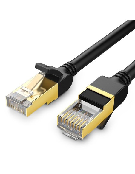 
Kabelio tinklo pataisos laidas LAN RJ45 Cat 7 STP 10Gbps 2m juodas
