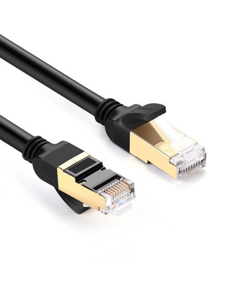 
Kabelio tinklo pataisos laidas LAN RJ45 Cat 7 STP 10Gbps 2m juodas
