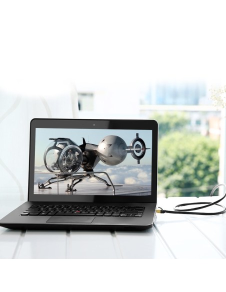 
Kabelio tinklo pataisos laidas LAN RJ45 Cat 7 STP 10Gbps 2m juodas
