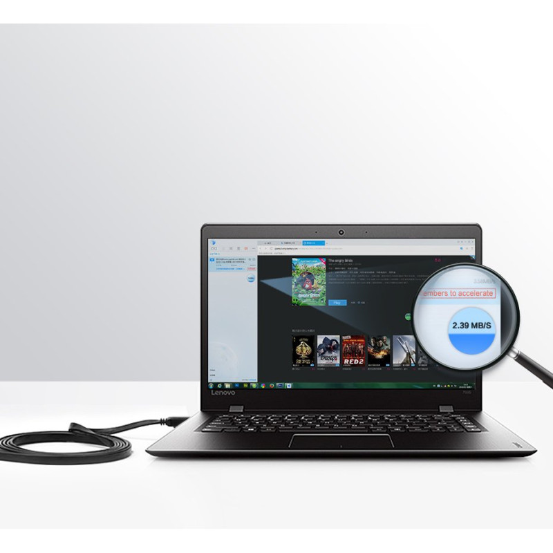 
Kabelio tinklo pataisos laidas LAN RJ45 Cat 7 STP 10Gbps 2m juodas
