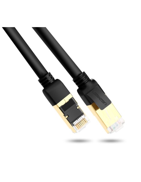 
Kabelio tinklo pataisos laidas LAN RJ45 Cat 7 STP 10Gbps 2m juodas
