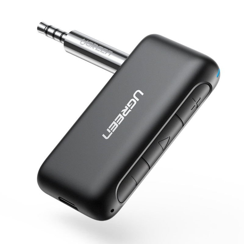 Garso garso imtuvas automobiliui Bluetooth 5.0 AUX mini lizdas juodas