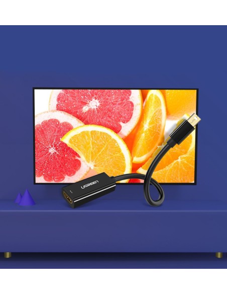 FHD Mini DisplayPort (vyriškas) į HDMI (moteriškas) adapteris baltas
 
FHD Mini DisplayPort (vyriškas) į HDMI (moteriškas) adapteris baltas