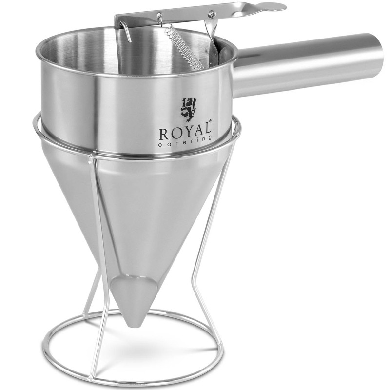 Dozatoriaus grietinėlės padažo pistoletas nerūdijančio plieno antgalis sk. 8 mm 1,2 l