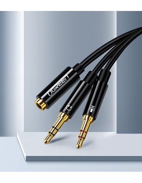 AUX 3,5 mm mini lizdo skirstytuvo adapteris mikrofonui ir ausinėms, juodas
 
AUX 3,5 mm mini lizdo skirstytuvo adapteris mikrofonui ir ausinėms, juodas