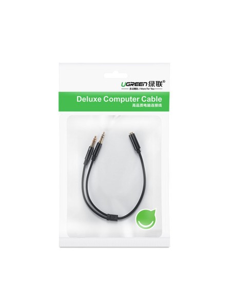 AUX 3,5 mm mini lizdo skirstytuvo adapteris mikrofonui ir ausinėms, juodas
 
AUX 3,5 mm mini lizdo skirstytuvo adapteris mikrofonui ir ausinėms, juodas