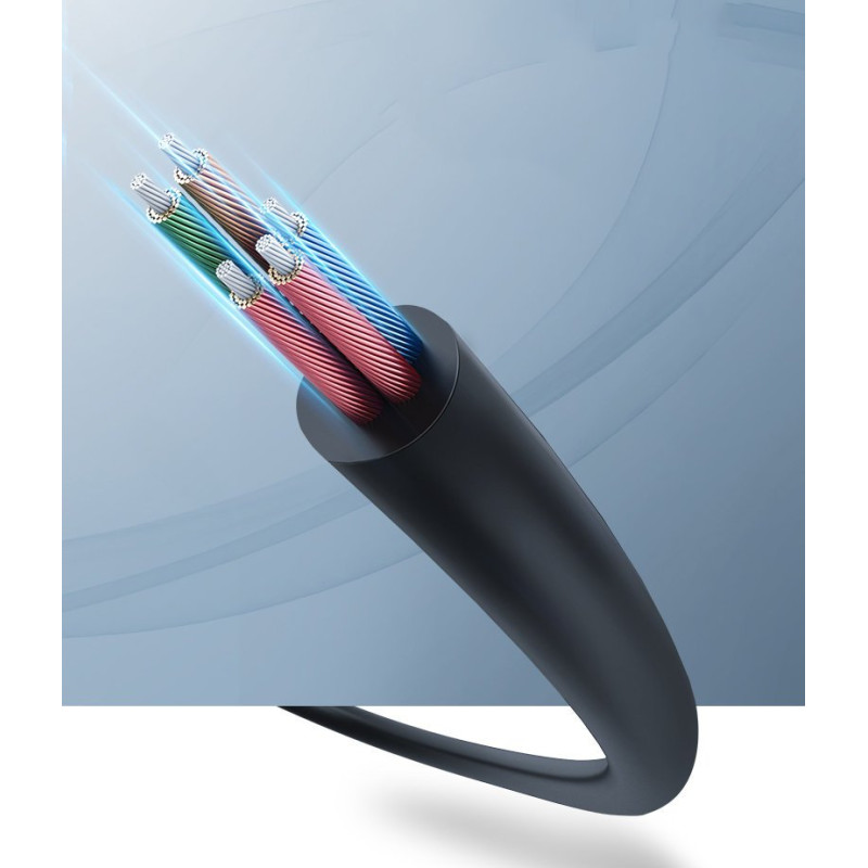AUX 3,5 mm mini lizdo skirstytuvo adapteris mikrofonui ir ausinėms, juodas