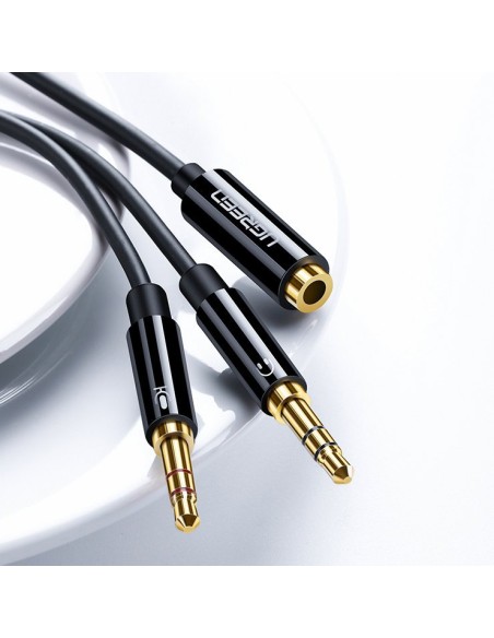 AUX 3,5 mm mini lizdo skirstytuvo adapteris mikrofonui ir ausinėms, juodas
 
AUX 3,5 mm mini lizdo skirstytuvo adapteris mikrofonui ir ausinėms, juodas