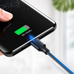 
Patvarus USB - USB-C laidas 480 Mbps 3A 1,5 m juodas
