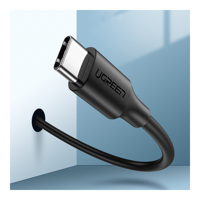 Patvarus USB - USB-C laidas 480 Mbps 3A 1,5 m juodas