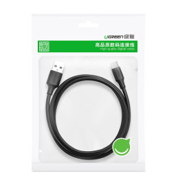 
Patvarus USB - USB-C laidas 480 Mbps 3A 1,5 m juodas
