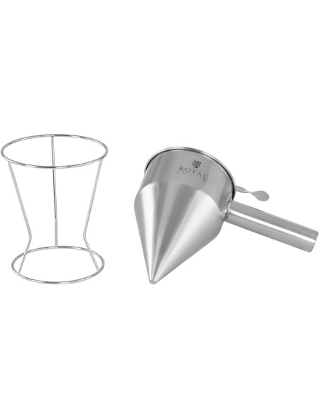 Dozatoriaus grietinėlės padažo pistoletas nerūdijančio plieno antgalis sk. 8 mm 1,2 l Dozatoriaus grietinėlės padažo pistoletas nerūdijančio plieno antgalis sk. 8 mm 1,2 l