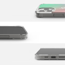 
Šarvuotas dėklo dangtelis su gelio rėmeliu iPhone 12 Pro Max Fusion Design rožinė-žalia
