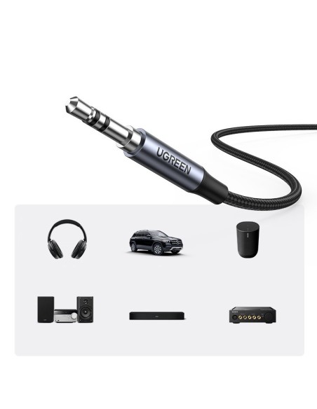 Stereo garso laidas AUX 3,5 mm mini lizdas - USB-C telefono planšetei 1m juodas
 
Stereo garso laidas AUX 3,5 mm mini lizdas - USB-C telefono planšetei 1m juodas