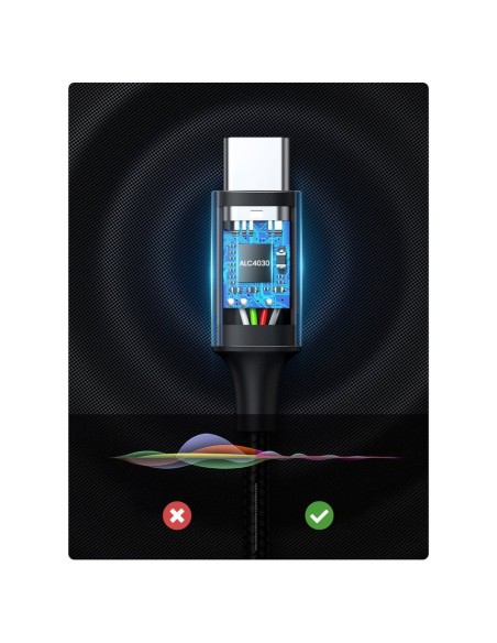 Stereo garso laidas AUX 3,5 mm mini lizdas - USB-C telefono planšetei 1m juodas
 
Stereo garso laidas AUX 3,5 mm mini lizdas - USB-C telefono planšetei 1m juodas