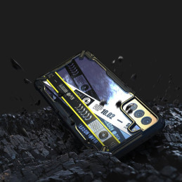 
Galaxy S21+ 5G Fusion X Design Ticket šarvuotas dėklas su rėmeliu, juodas
