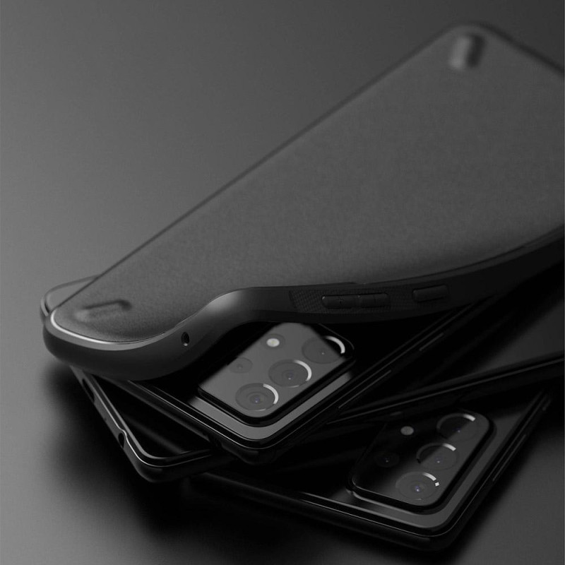 Patvarus, sustiprintas dėklas GALAXY A72 ONYX telefonui, tamsiai mėlynas