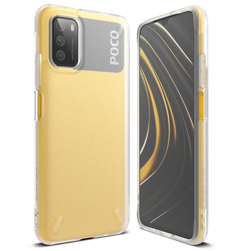
Patvarus, sustiprintas dėklas XIAOMI POCO M3 ONYX telefonui, skaidrus
