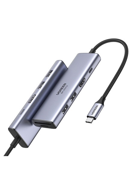 6 viename daugiafunkcis USB-C HUB – 2x USB HDMI 4K SD ir TF kortelių skaitytuvas USB-C PD 100W pilka
 
6 viename daugiafunkcis USB-C HUB – 2x USB HDMI 4K SD ir TF kortelių skaitytuvas USB-C PD 100W pilka