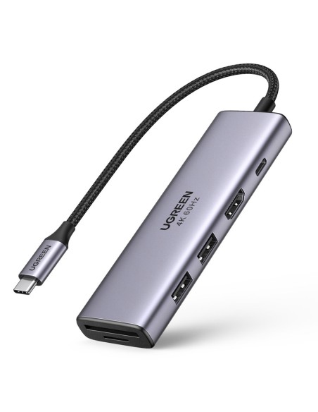 6 viename daugiafunkcis USB-C HUB – 2x USB HDMI 4K SD ir TF kortelių skaitytuvas USB-C PD 100W pilka
 
6 viename daugiafunkcis USB-C HUB – 2x USB HDMI 4K SD ir TF kortelių skaitytuvas USB-C PD 100W pilka