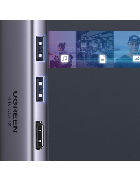 6 viename daugiafunkcis USB-C HUB – 2x USB HDMI 4K SD ir TF kortelių skaitytuvas USB-C PD 100W pilka
 
6 viename daugiafunkcis USB-C HUB – 2x USB HDMI 4K SD ir TF kortelių skaitytuvas USB-C PD 100W pilka