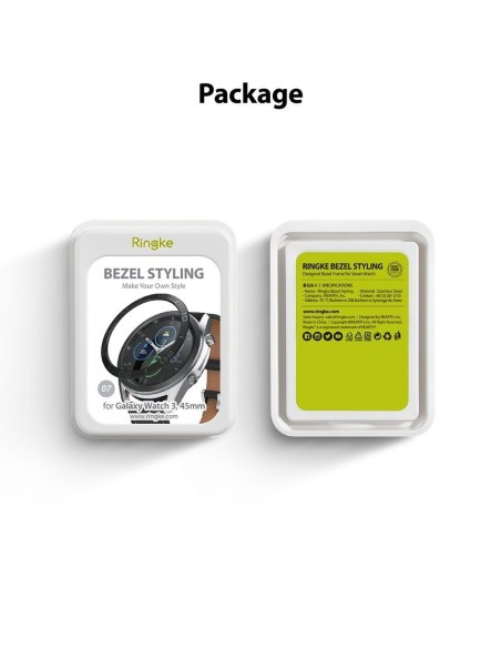 Apsauginis žiedo rėmas, skirtas Galaxy Watch 3 45 mm Bezel Styling juodas
 
Apsauginis žiedo rėmas, skirtas Galaxy Watch 3 45 mm Bezel Styling juodas