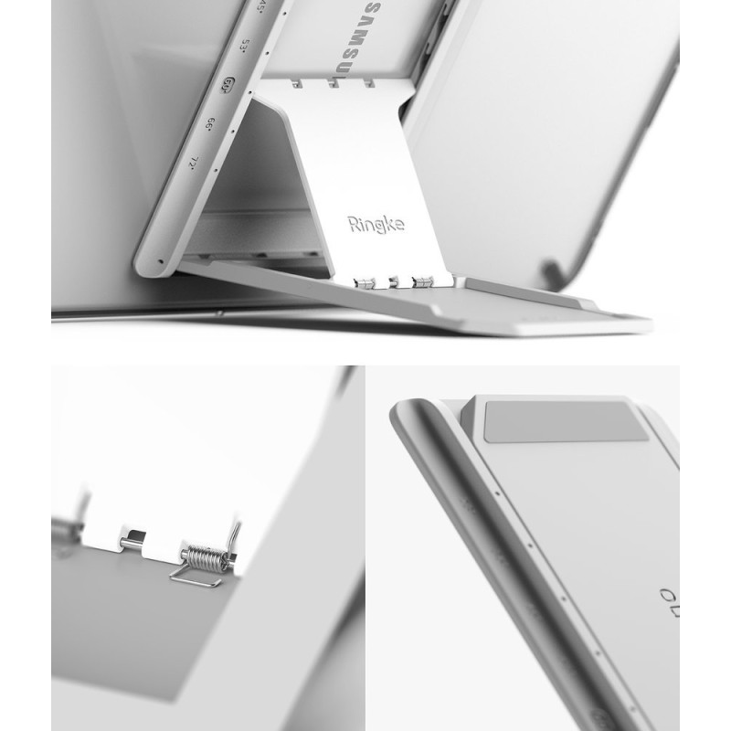 Tvirtas dėklas su gelio rėmeliu ir stovu Galaxy Tab S7 11& 39 & 39 Fusion Combo Išskirtinai pilka