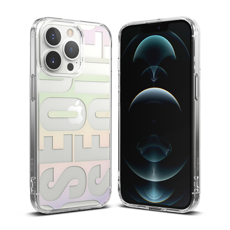 
Šarvuotas dėklas su gelio rėmeliu, skirtas iPhone 13 Pro Fusion Design, skaidrus
