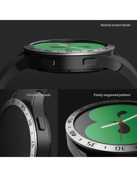 Apsauginis žiedinis laikrodis su dėklu, 6/ 5/ 4 40 mm rėmelio stiliaus nerūdijančio plieno sidabras
 
Apsauginis žiedinis laikrodis su dėklu, 6/ 5/ 4 40 mm rėmelio stiliaus nerūdijančio plieno sidabras