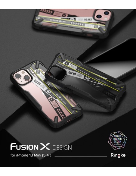 Šarvuotas dėklas su rėmeliu iPhone 13 mini Fusion X Design Ticket juosta, juoda
 
Šarvuotas dėklas su rėmeliu iPhone 13 mini Fusion X Design Ticket juosta, juoda