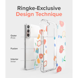 
Šarvuotas dėklo dangtelis su gelio rėmeliu Galaxy S22+ Fusion Design Seoul skaidrus
