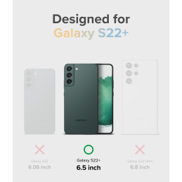 
Šarvuotas dėklo dangtelis su gelio rėmeliu Galaxy S22+ Fusion Design Seoul skaidrus
