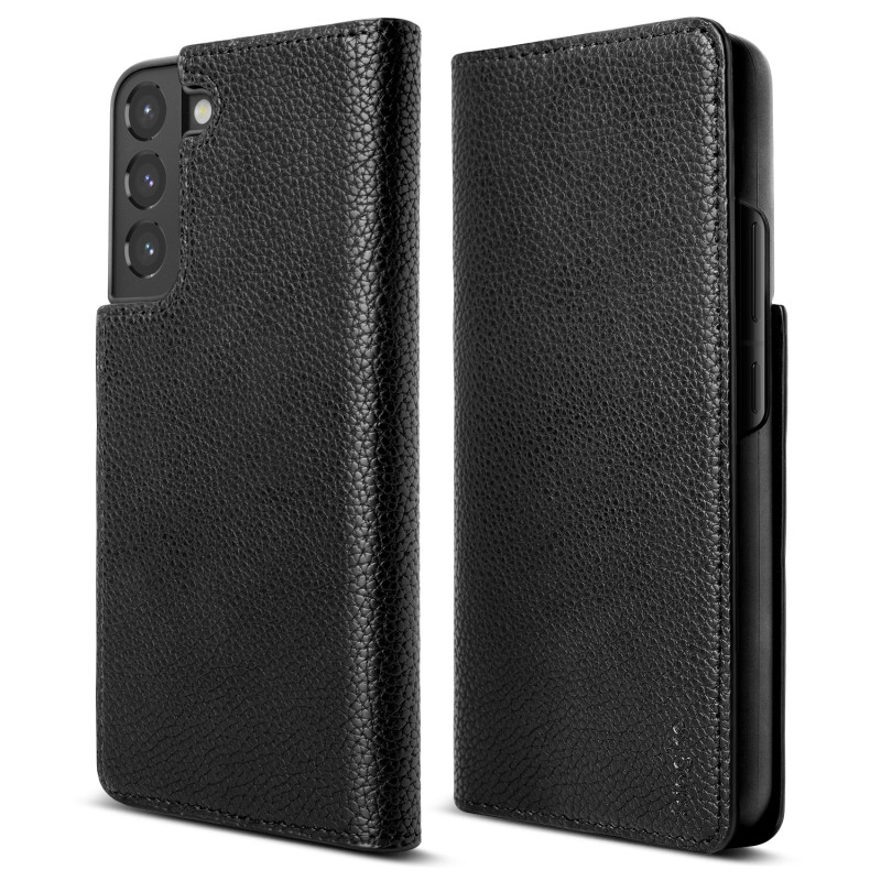 
Odinis dėklas su atvartu, skirtas Galaxy S22+ Folio Signature juodas

