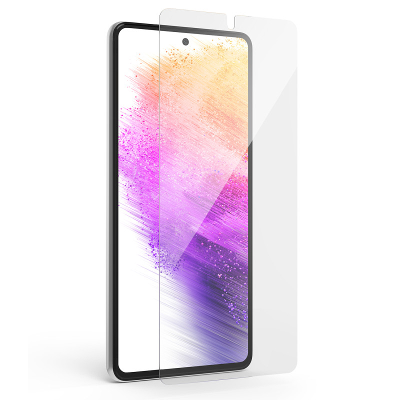 
Grūdintas stiklas, skirtas Galaxy A73 5G Invisible Defender ID Glass 2.5D 0.33mm

