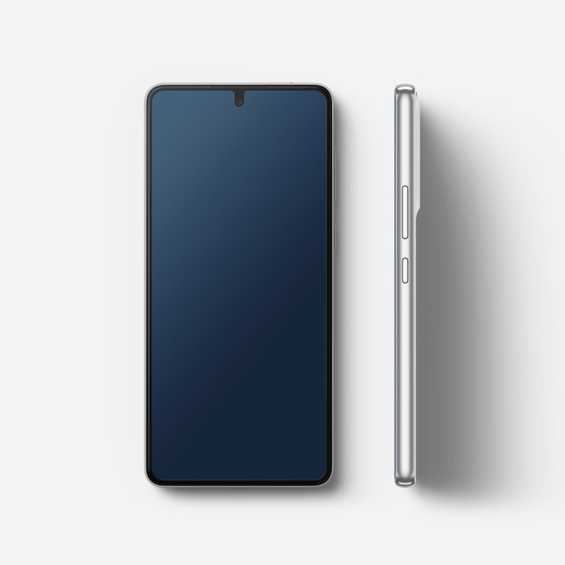 Grūdintas stiklas, skirtas Galaxy A73 5G Invisible Defender ID Glass 2.5D 0.33mm