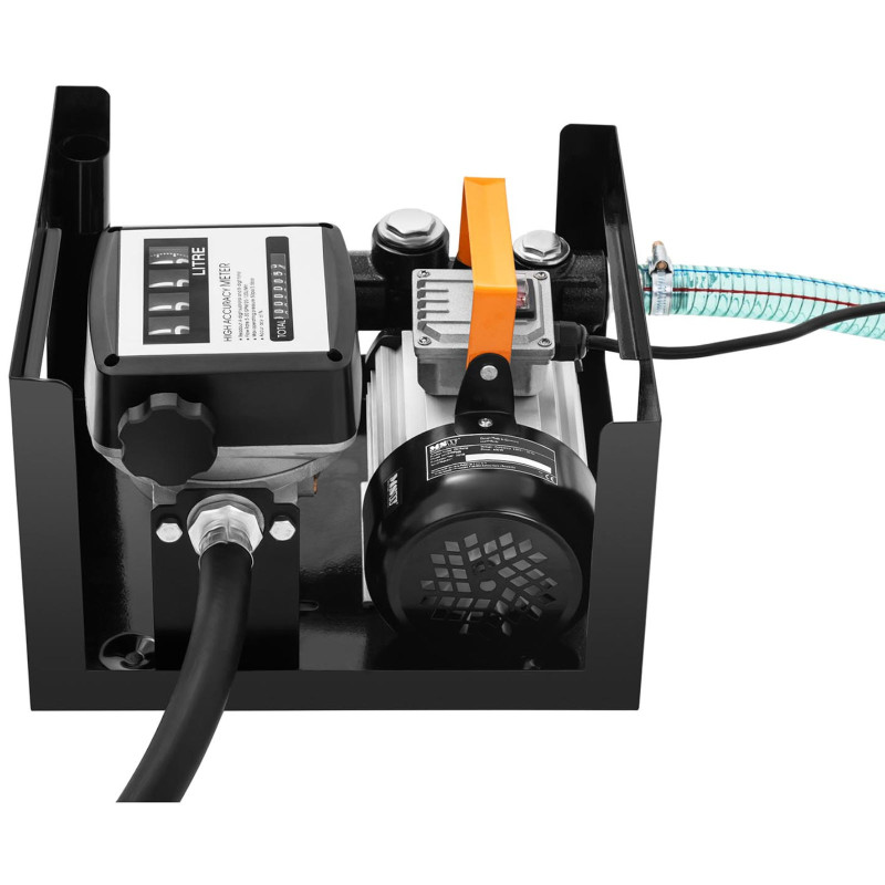 Elektrinis dyzelinio kuro dozatoriaus siurblys su skaitikliu IP55 230V 600W 60L/min