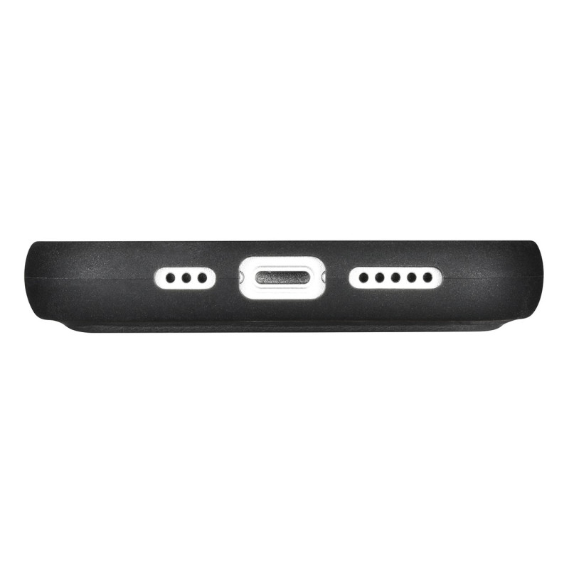 Dėklas 2 viename odinis atverčiamas dangtelis iPhone 14 Pro anti-RFID alyvos vaško piniginės dėklas juodas