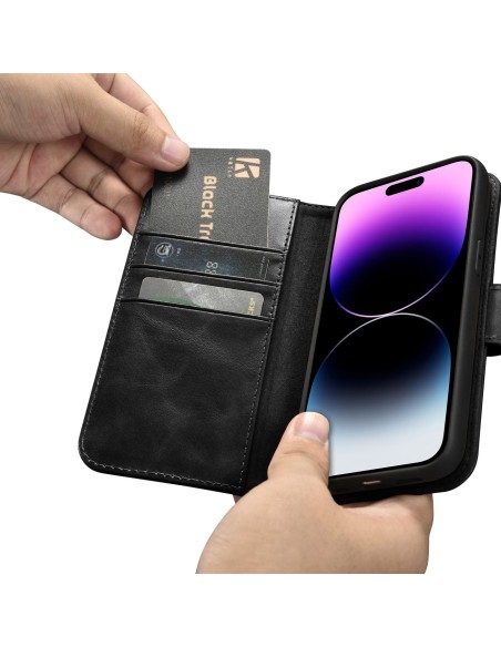 Dėklas 2 viename odinis atverčiamas dangtelis iPhone 14 Pro anti-RFID alyvos vaško piniginės dėklas juodas
 
Dėklas 2 viename odinis atverčiamas dangtelis iPhone 14 Pro anti-RFID alyvos vaško piniginės dėklas juodas