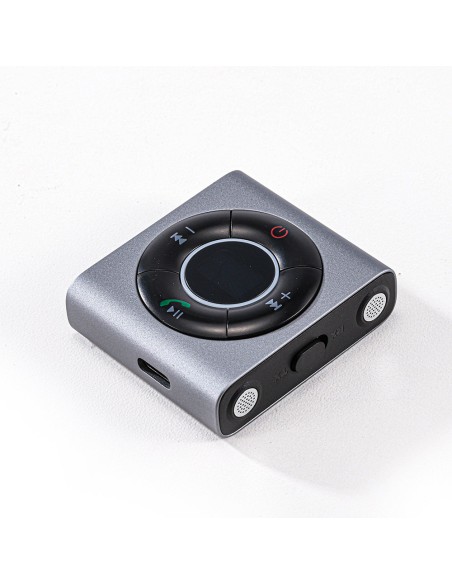 Bluetooth AUX garso siųstuvo siųstuvo imtuvas, skirtas automobiliniam televizoriui pilka spalva Bluetooth AUX garso siųstuvo siųstuvo imtuvas, skirtas automobiliniam televizoriui pilka spalva