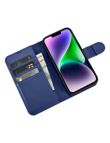 2 viename odinis atverčiamas dangtelis iPhone 14 anti-RFID piniginės dėklas, mėlynas
 
2 viename odinis atverčiamas dangtelis iPhone 14 anti-RFID piniginės dėklas, mėlynas