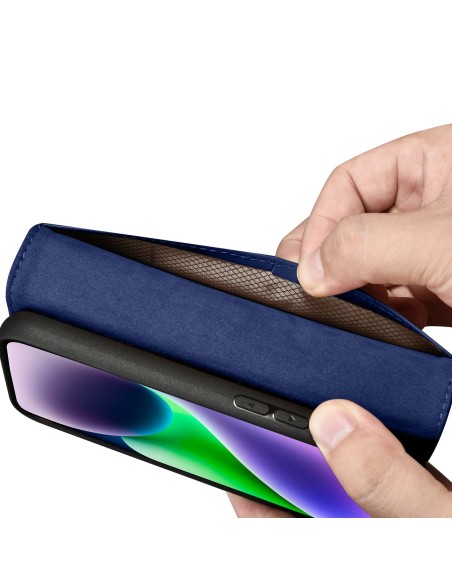 2 viename odinis atverčiamas dangtelis iPhone 14 anti-RFID piniginės dėklas, mėlynas
 
2 viename odinis atverčiamas dangtelis iPhone 14 anti-RFID piniginės dėklas, mėlynas