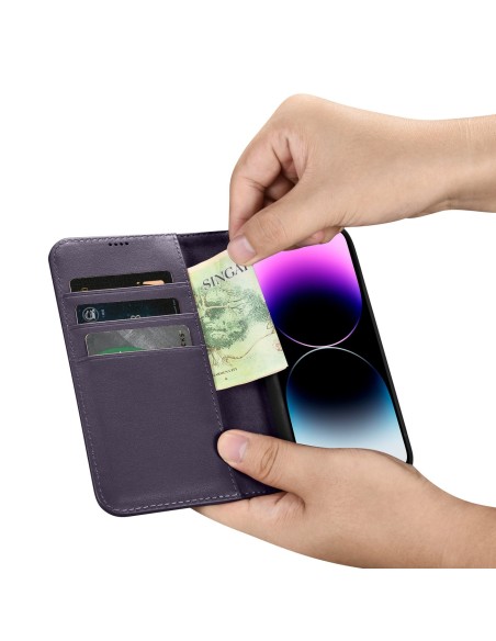 2 viename odinis atverčiamas dangtelis iPhone 14 Pro anti-RFID piniginės dėklas Tamsiai violetinis
 
2 viename odinis atverčiamas dangtelis iPhone 14 Pro anti-RFID piniginės dėklas Tamsiai violetinis