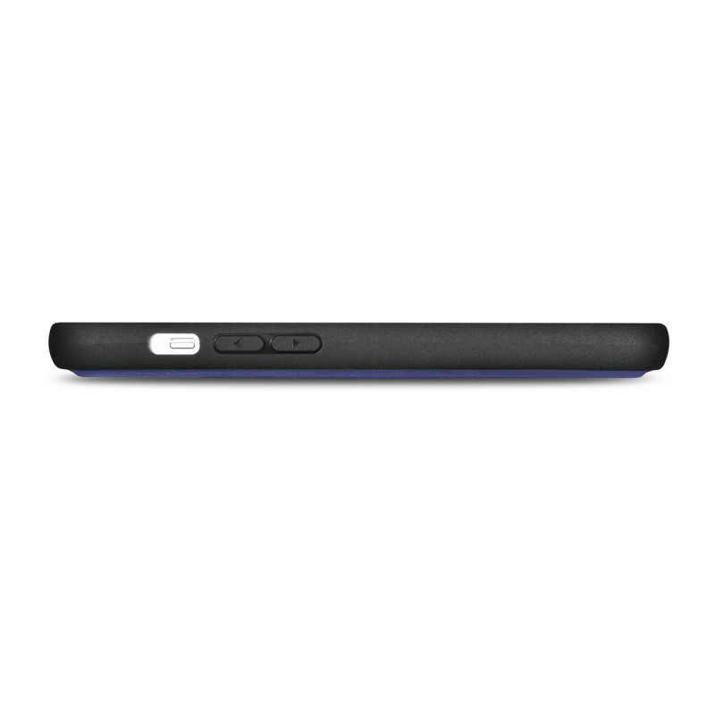 2in1 odinis atverčiamas dangtelis iPhone 14 Pro anti-RFID piniginės dėklas Šviesiai violetinis