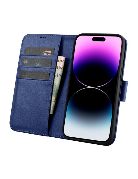 2 viename odinis atverčiamas dangtelis iPhone 14 Pro anti-RFID piniginės dėklas, mėlynas
 
2 viename odinis atverčiamas dangtelis iPhone 14 Pro anti-RFID piniginės dėklas, mėlynas