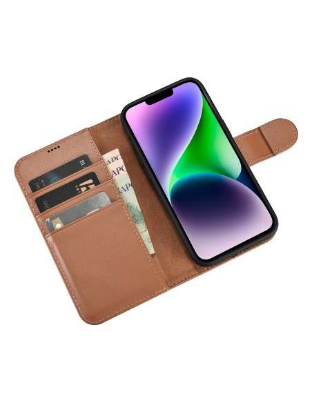 2 viename odinis atverčiamas dangtelis iPhone 14 Plus anti-RFID piniginės dėklas, rudas
 
2 viename odinis atverčiamas dangtelis iPhone 14 Plus anti-RFID piniginės dėklas, rudas