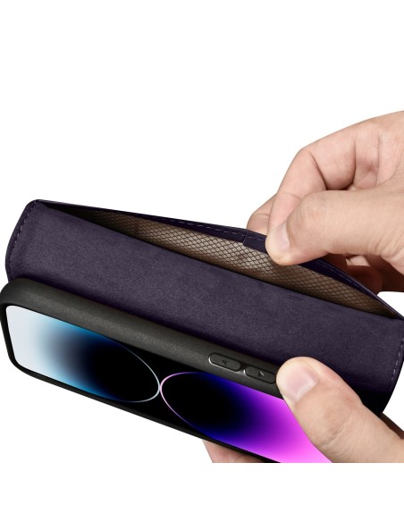 2 viename odinis atverčiamas dangtelis iPhone 14 Pro Max Anti-RFID piniginės dėklas Tamsiai violetinis
 
2 viename odinis atverčiamas dangtelis iPhone 14 Pro Max Anti-RFID piniginės dėklas Tamsiai violetinis