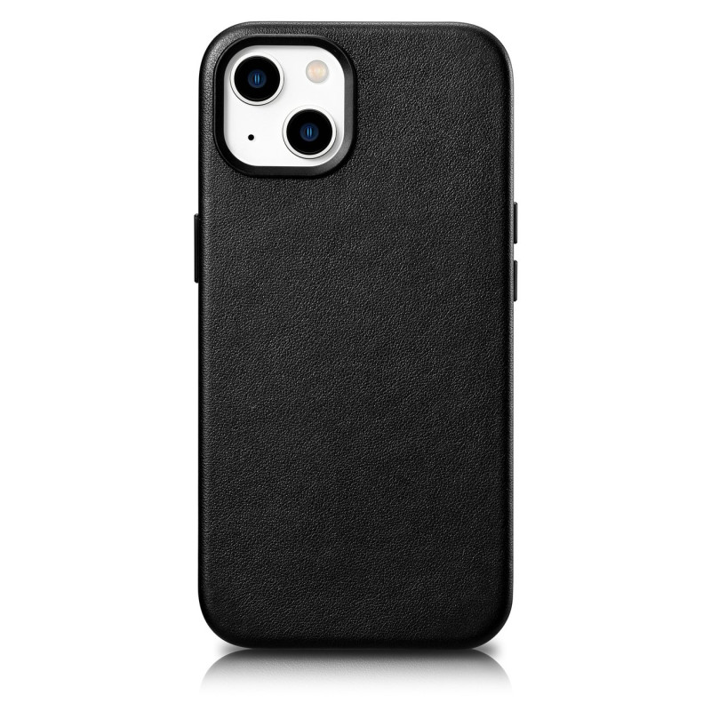 
Natūralios odos dėklas iPhone 14 Plus MagSafe Case Leather, juodas
